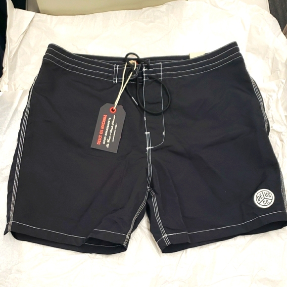 Men's Black Swim Shorts